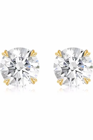 Pragnell 18kt yellow Windsor 1.80ct diamond stud earrings