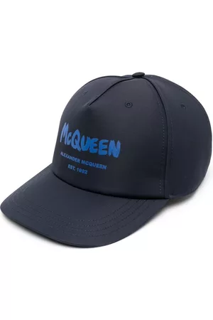 Alexander McQueen Homem Chapéus - Graffiti-print baseball cap