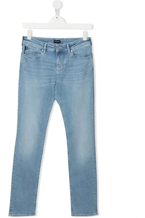 Emporio Armani Menino Calças de ganga Slim - Slim-cut denim jeans