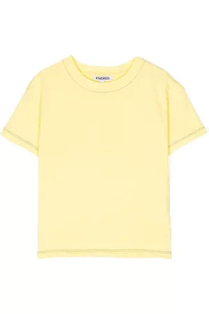KINDRED Contrast-stitch short-sleeve T-shirt