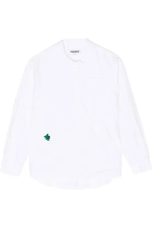 Kindred Motif-embroidered long-sleeve shirt