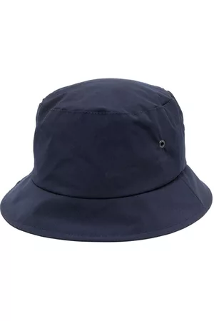 MACKINTOSH PELTING logo-patch bucket hat