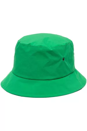 MACKINTOSH Logo-patch bucket hat