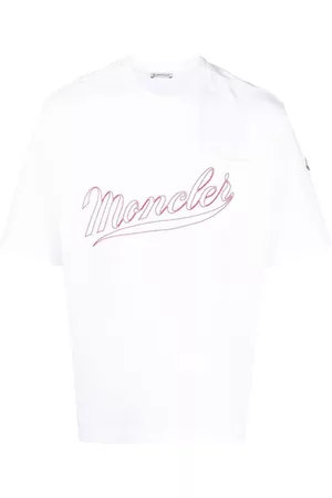 Moncler Logo-embroidered cotton T-shirt