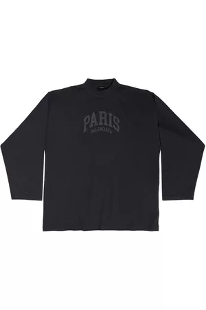 Balenciaga Cities Paris long sleeve T-Shirt oversized