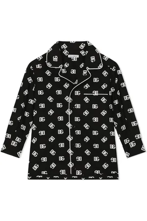 Dolce & Gabbana DG-logo pajama shirt