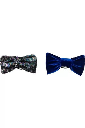 WAUW CAPOW by BANGBANG Sequinned bow 2-pack hairbands