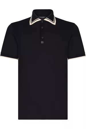 Dolce & Gabbana Embroidered-logo short-sleeve polo shirt