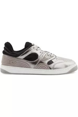 Gucci Basket panelled sneakers