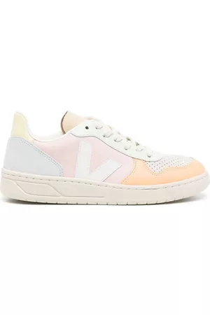 Veja V-10 low-top leather sneakers