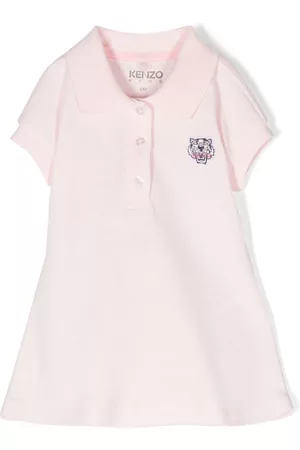 Kenzo Logo-patch polo shirt dress