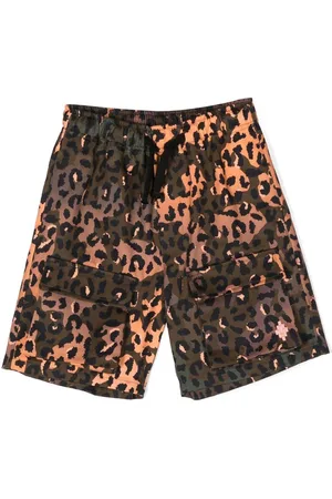 MARCELO BURLON All-over animal-print shorts