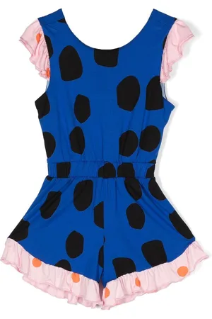 Wauw Capow by Bangbang Columbia spot-print playsuit