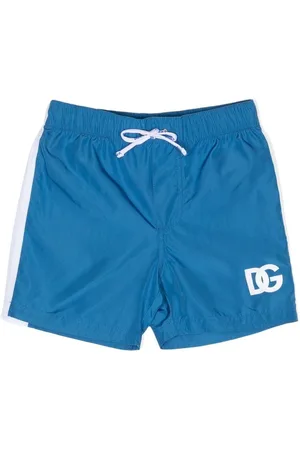 Dolce & Gabbana Logo-print swim shorts