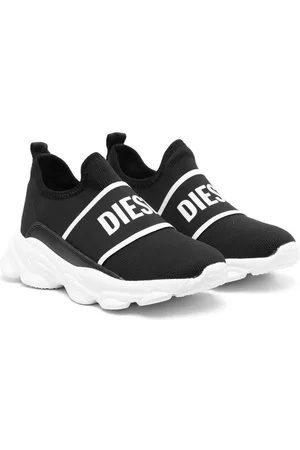 Diesel Logo-strap slip-on trainers