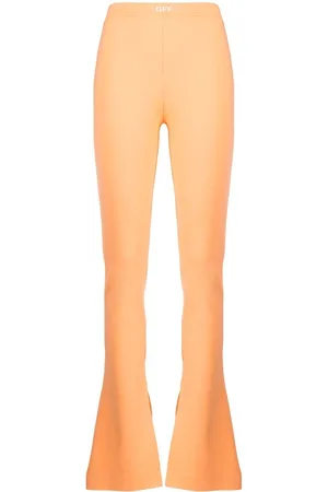 OFF-WHITE Sleek flared trousers