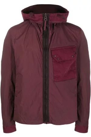 Ten Cate Detachable hood-detail lightweight cotton jacket