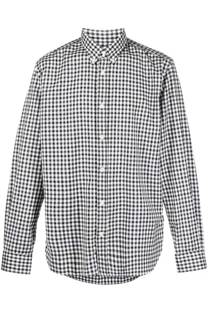 Woolrich Fine-check virgin wool shirt