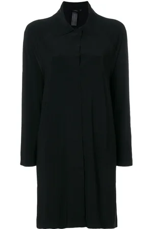 Norma Kamali Collared long-line cardigan