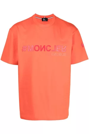Moncler Logo-stamp cotton T-shirt