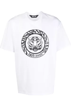 Roberto Cavalli Logo-print cotton T-shirt