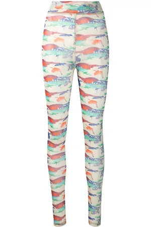 HENRIK VIBSKOV Printed mesh leggings