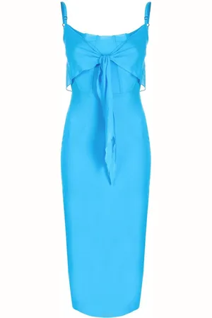 Patou Tie-detail midi dress