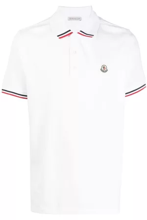 Moncler Homem Camisa Formal - Logo-patch polo shirt