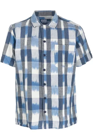 Ralph Lauren Homem Camisas de Manga curta - Short-sleeve check-print shirt