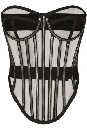 Dolce & Gabbana KIM DOLCE&GABBANA tulle corset top