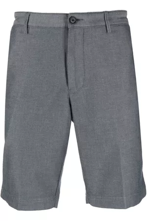 HUGO BOSS Homem Calções - Cotton-blend tailored shorts