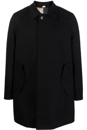 Burberry Homem Casacos - Long-sleeve cotton coat