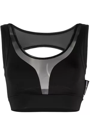 Philipp Plein Mulher Soutiens Desportivos - Mesh-detail sport bra