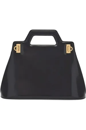 Salvatore Ferragamo Top-handle leather tote bag