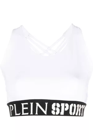 Philipp Plein Crossover-strap sports bra
