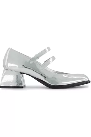 NODALETO Bacara 55mm metallic mary-jane shoes