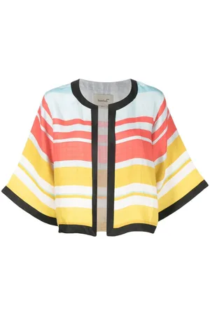 Bambah Cairo striped bolero jacket