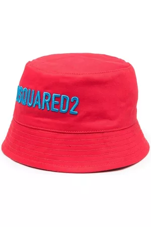 Dsquared2 Chapéus - Logo-embroidered bucket hat