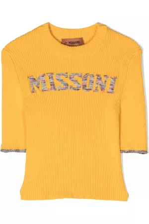 Missoni Logo-print knitted top