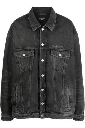 Balenciaga Homem Casacos de Ganga - Oversize denim jacket