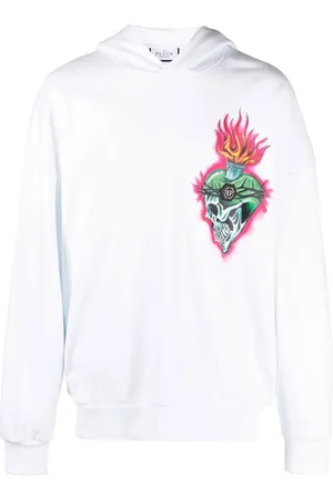 Philipp Plein Love Tattoo long-sleeve hoodie