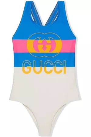 Gucci Children's printed lycra swimsuit
