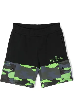 Philipp Plein Plein camouflage-print shorts
