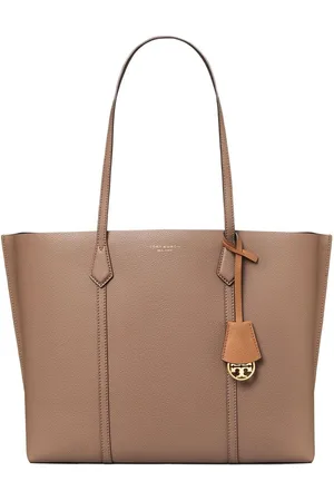 Tory Burch Leather logo-print tote bag