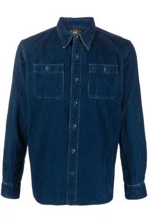Ralph Lauren Luxe denim button-down shirt