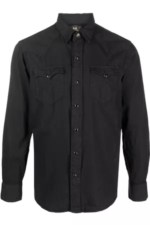 Ralph Lauren Homem Camisa Formal - Heritage front press-stud fastening shirt