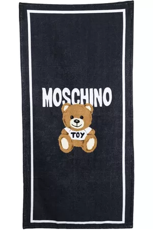 Moschino Teddy Bear-print cotton towel