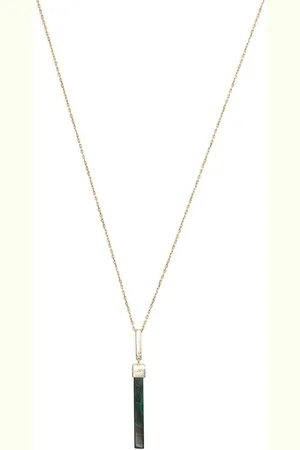 Mateo Onyx Bar pendant necklace
