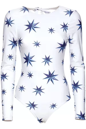 La DoubleJ Mulher Blazer estampado - Lakshmi star-print surf suit