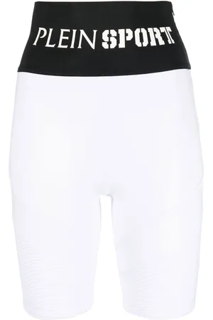 Philipp Plein Logo-waistband cycling shorts